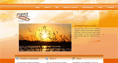 Desktop Screenshot of espritcounseling.com